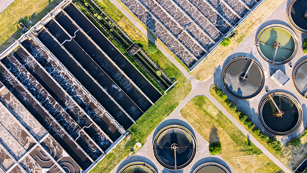 Fibrous media for wastewater treatment